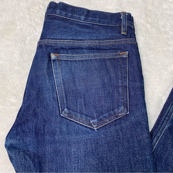 A.P.C. Women's Blue 100% Cotton Straight Denim Jeans Size 30 x 30.5” - Picture 3 of 15